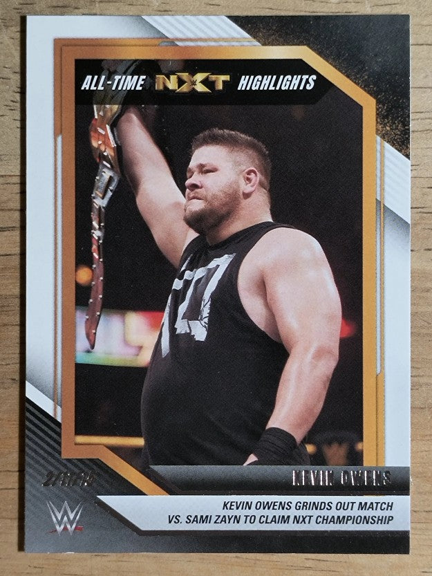 2022 Panini WWE NXT All-Time Highlights #10 Kevin Owens