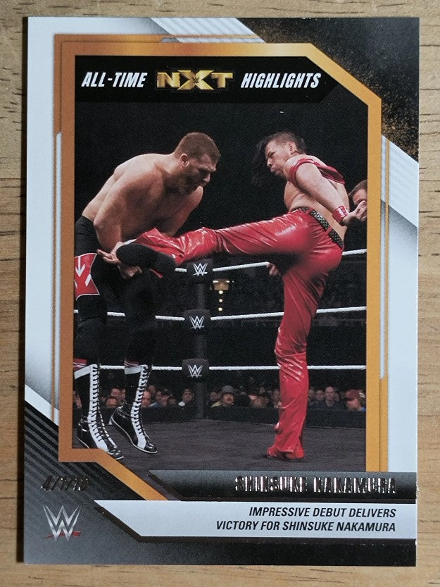 2022 Panini WWE NXT All-Time Highlights #20 Shinsuke Nakamura