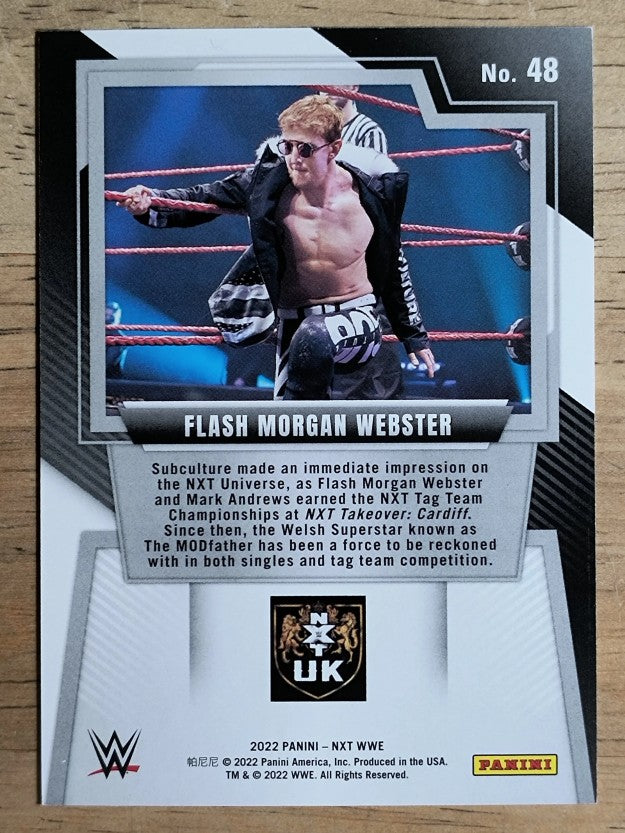 2022 Panini WWE NXT Blue #48 Flash Morgan Webster