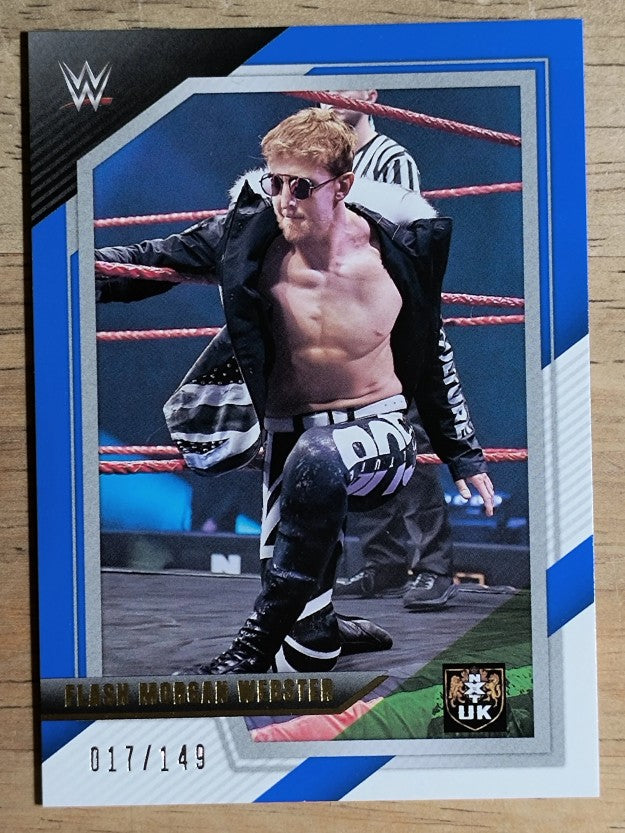 2022 Panini WWE NXT Blue #48 Flash Morgan Webster