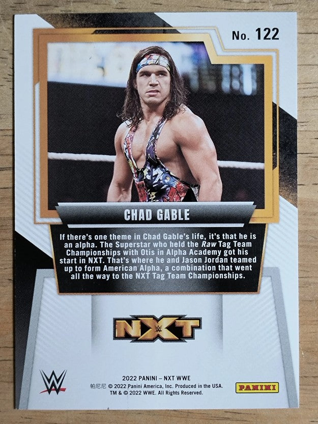 2022 Panini WWE NXT Blue #122 Chad Gable