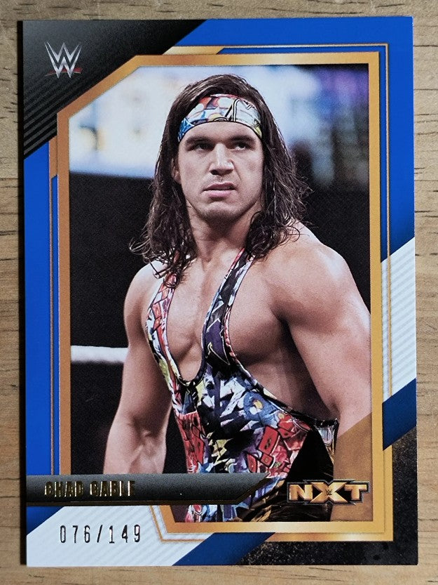 2022 Panini WWE NXT Blue #122 Chad Gable