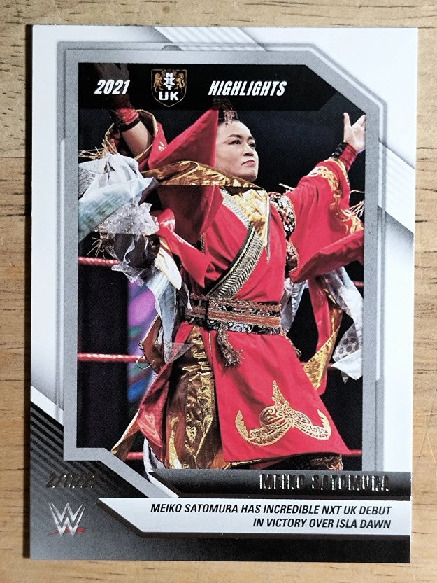 2022 Panini WWE NXT Highlights #42 Meiko Satomura