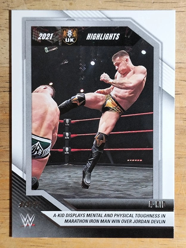 2022 Panini WWE NXT Highlights #47 A-Kid