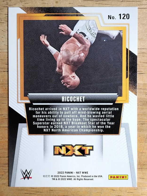 2022 Panini WWE NXT Silver #120 Ricochet