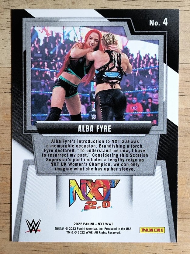 2022 Panini WWE NXT #4 Alba Fyre