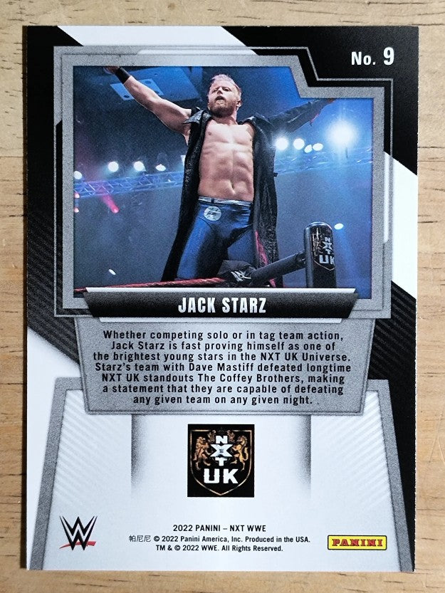 2022 Panini WWE NXT #9 Jack Starz RC