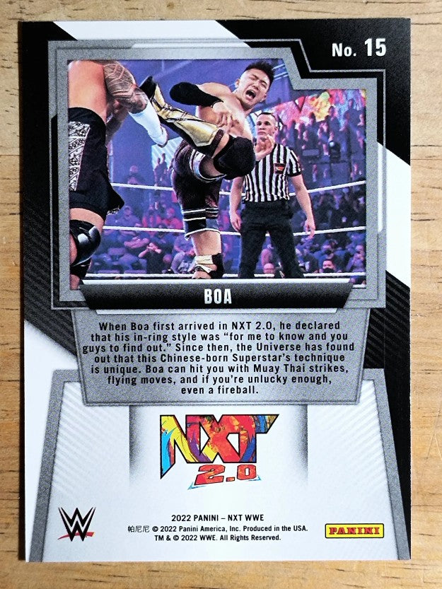 2022 Panini WWE NXT #15 Boa