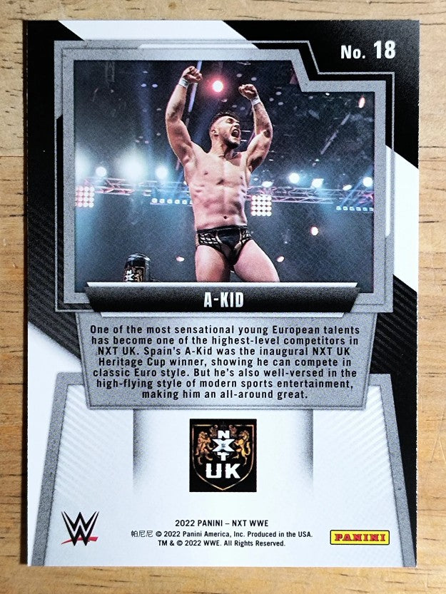2022 Panini WWE NXT #18 A-Kid RC
