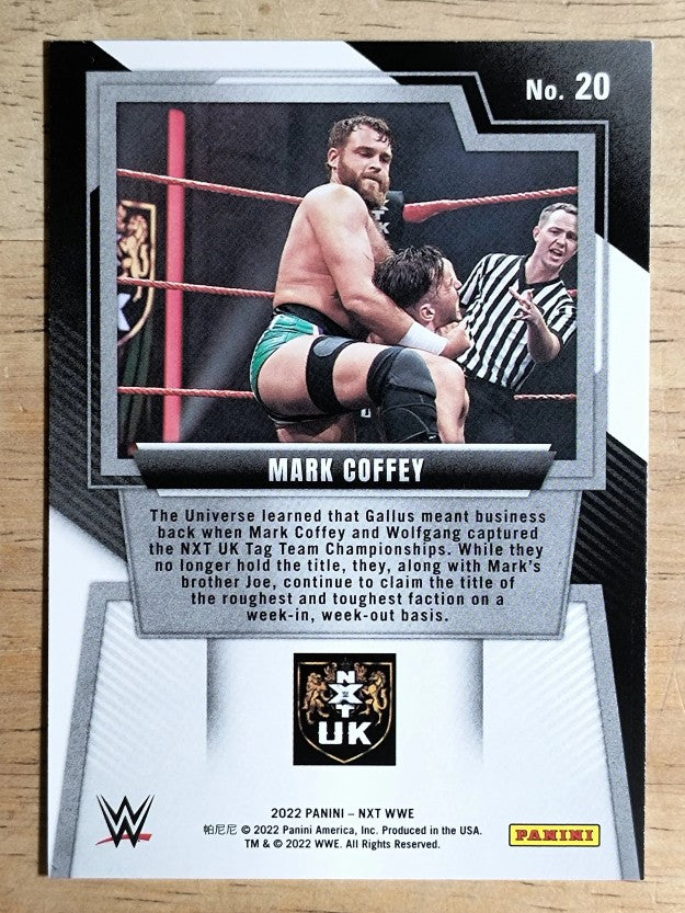 2022 Panini WWE NXT #20 Mark Coffey