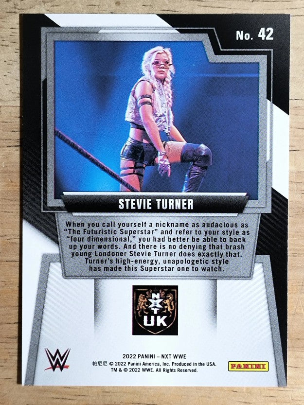2022 Panini WWE NXT #42 Stevie Turner RC