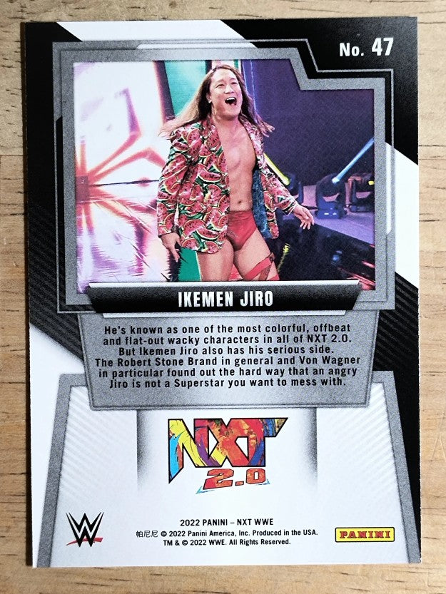 2022 Panini WWE NXT #47 Ikemen Jiro RC