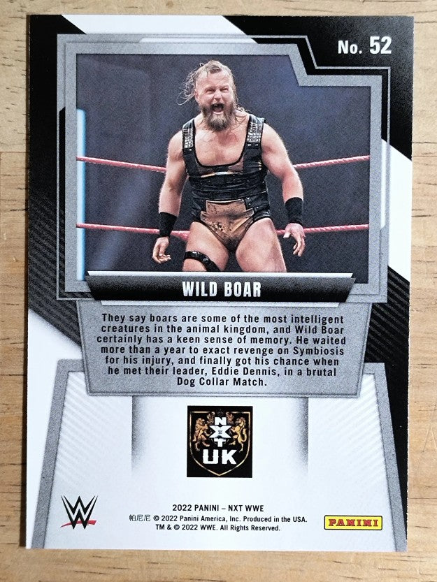 2022 Panini WWE NXT #52 Wild Boar RC