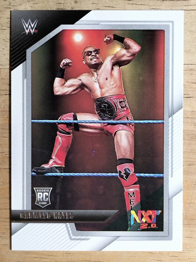 2022 Panini WWE NXT #55 Carmelo Hayes RC