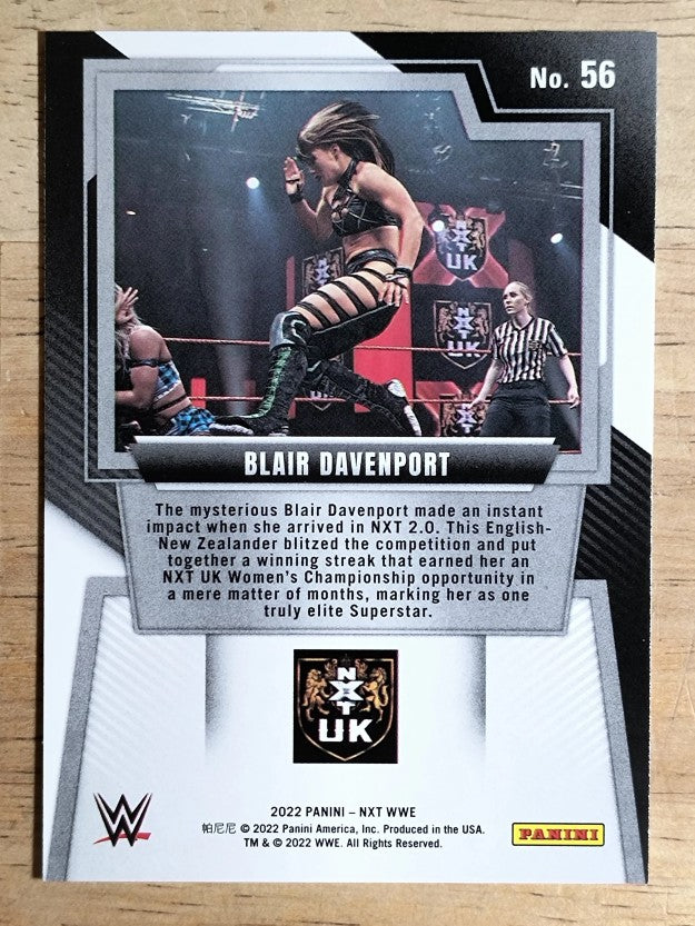2022 Panini WWE NXT #56 Blair Davenport RC