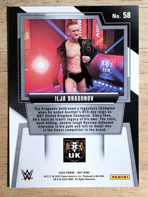 2022 Panini WWE NXT #58 Ilja Dragunov