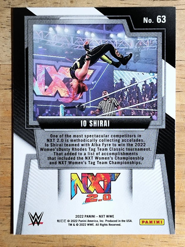 2022 Panini WWE NXT #63 Io Shirai