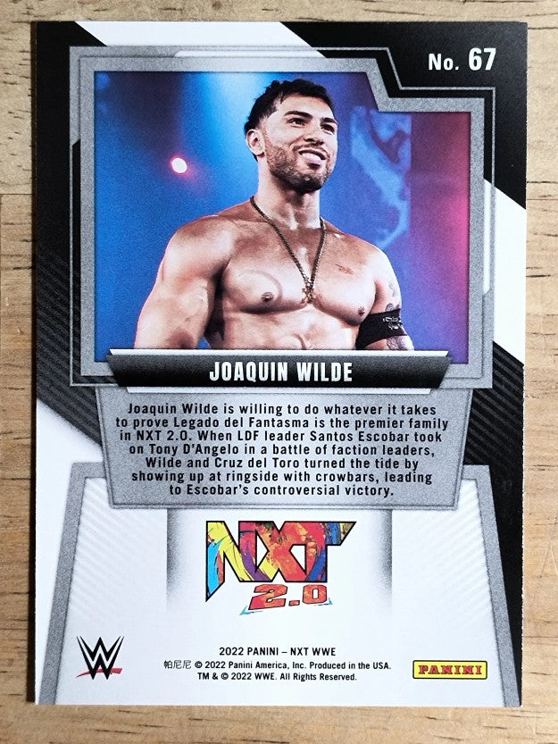 2022 Panini WWE NXT #67 Joaquin Wilde