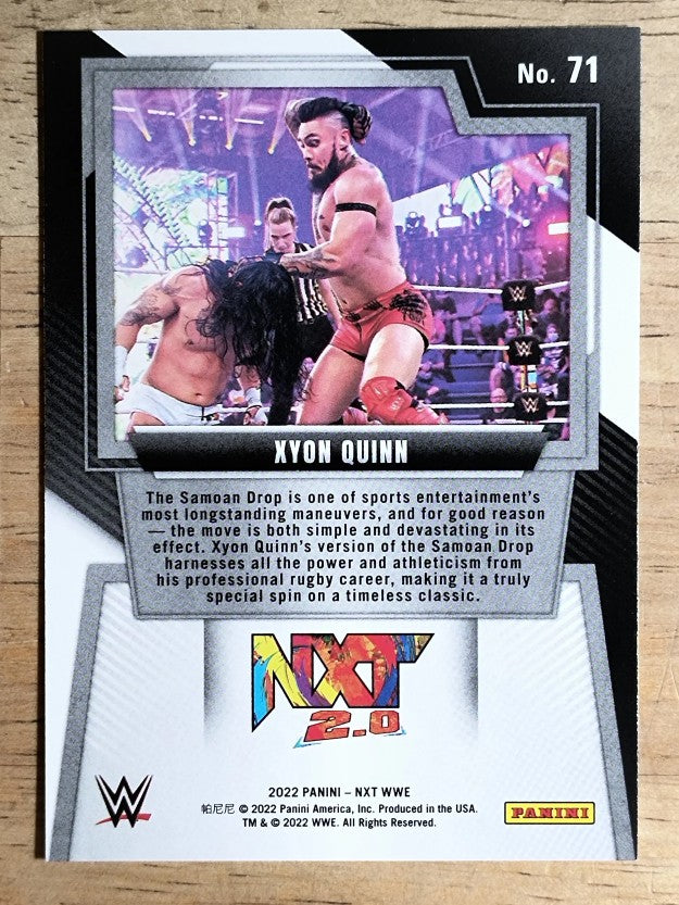 2022 Panini WWE NXT #71 Xyon Quinn RC