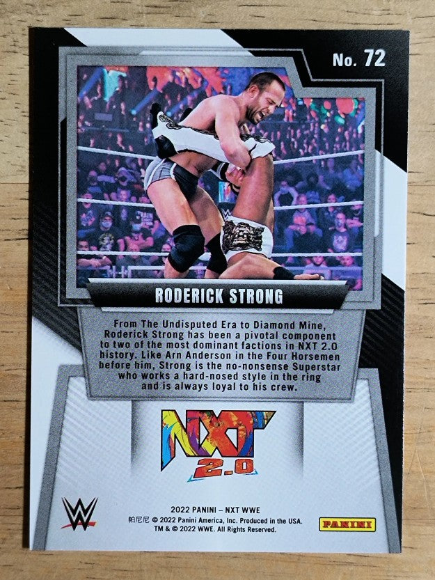 2022 Panini WWE NXT #72 Roderick Strong