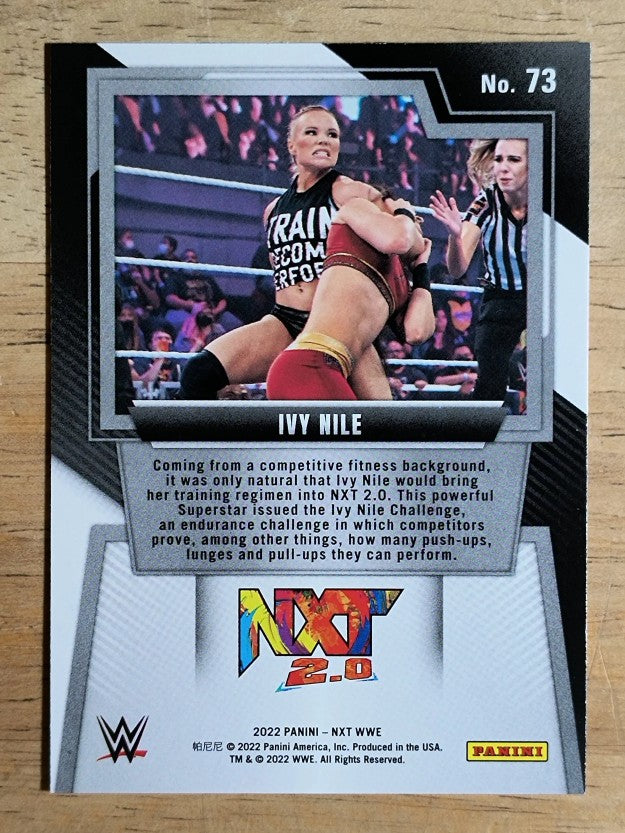 2022 Panini WWE NXT #73 Ivy Nile RC