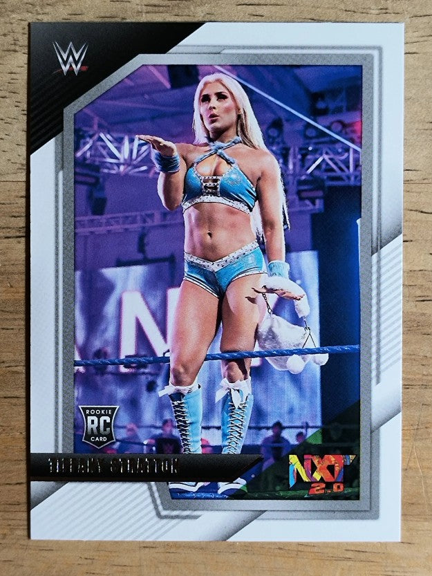 2022 Panini WWE NXT #74 Tiffany Stratton RC
