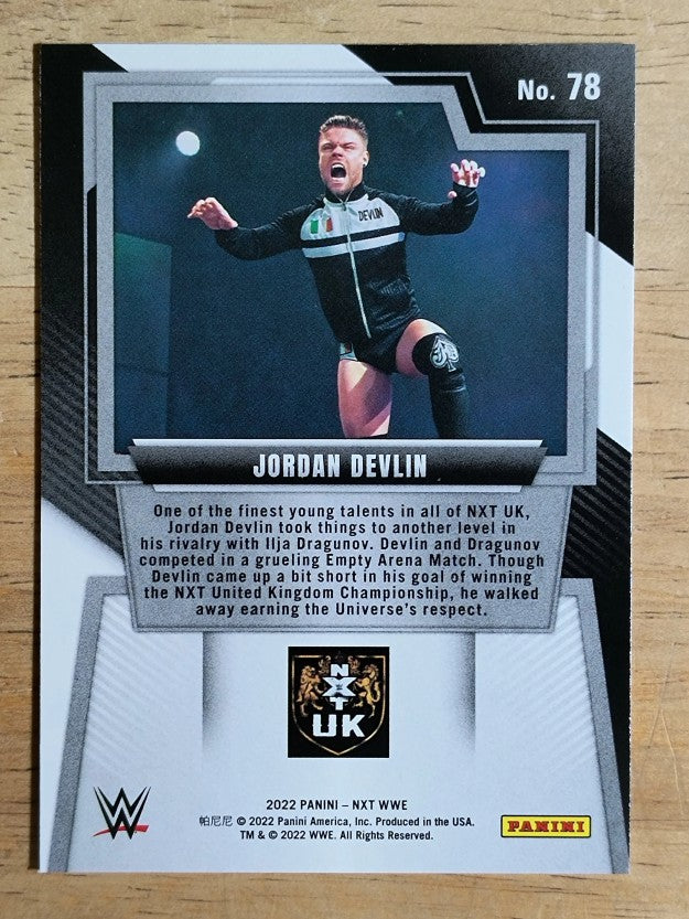 2022 Panini WWE NXT #78 Jordan Devlin