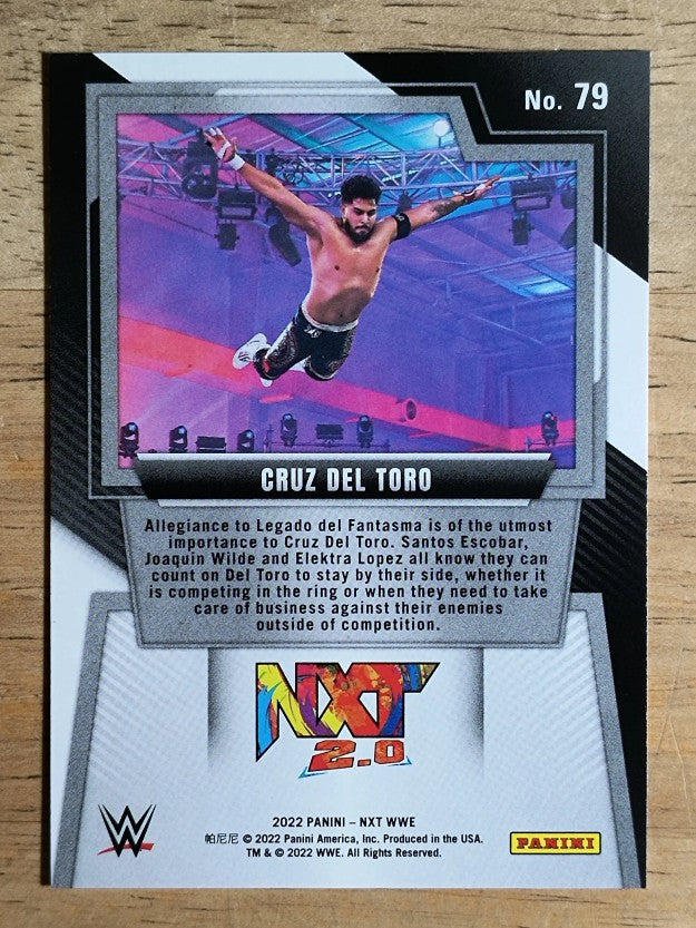 2022 Panini WWE NXT #79 Cruz Del Toro
