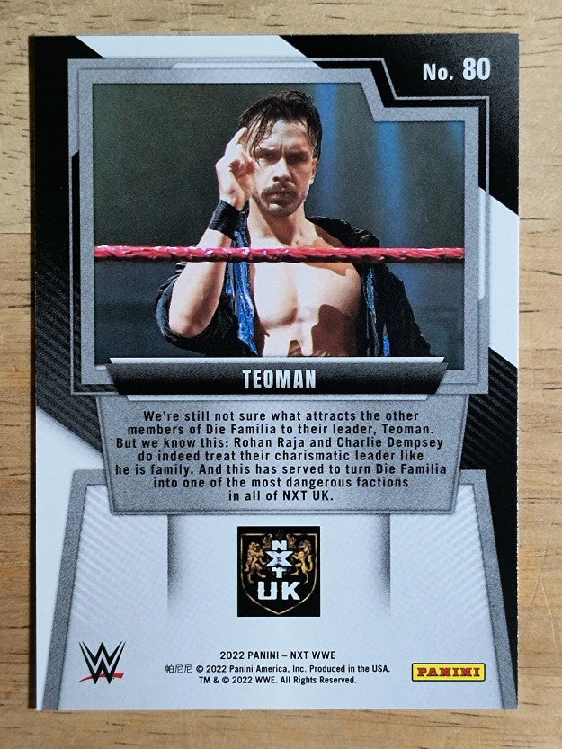 2022 Panini WWE NXT #80 Teoman RC