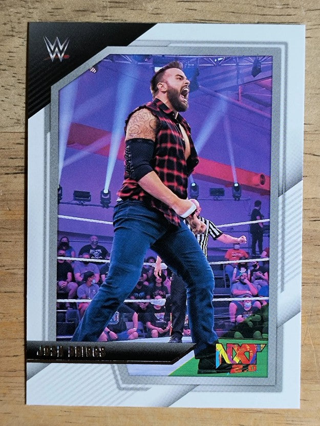 2022 Panini WWE NXT #87 Josh Briggs RC