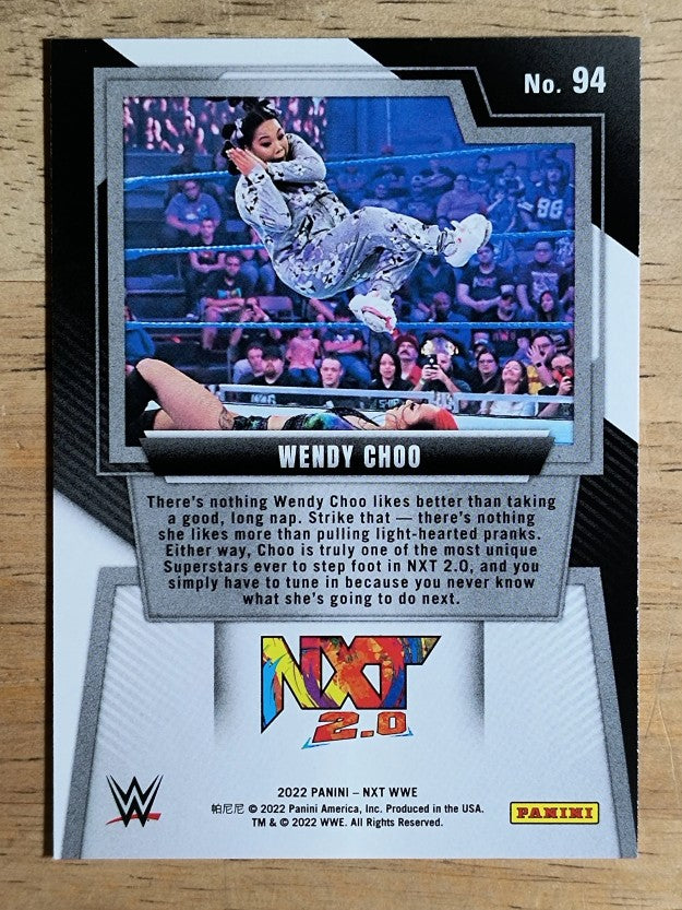2022 Panini WWE NXT #94 Wendy Choo RC