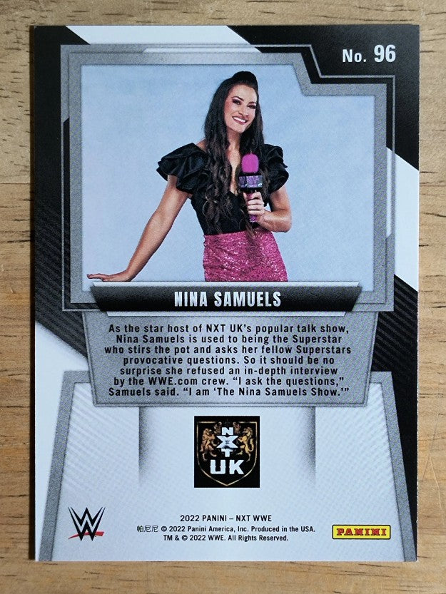 2022 Panini WWE NXT #96 Nina Samuels