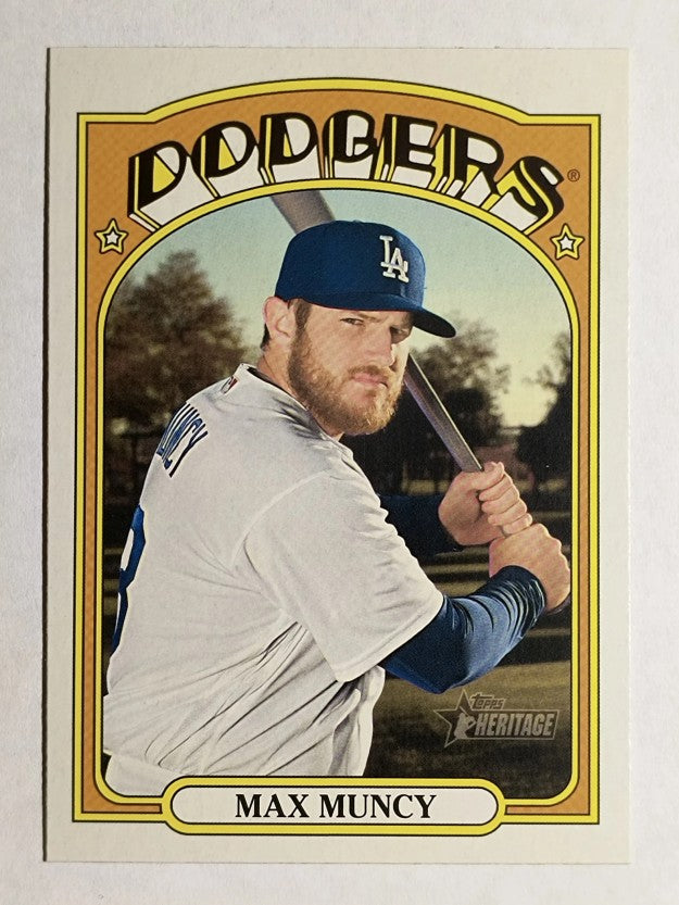 2021 Topps Heritage #2 Max Muncy