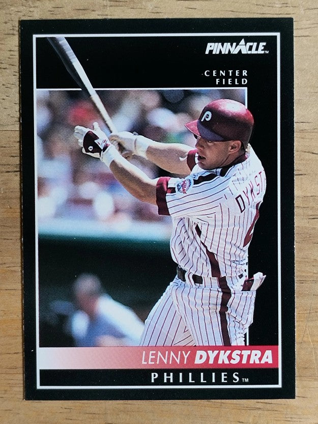 1992 Pinnacle #12 Len Dykstra