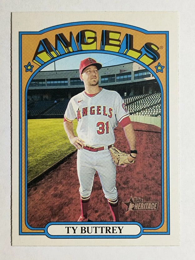 2021 Topps Heritage #4 Ty Buttrey