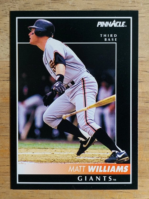 1992 Pinnacle #28 Matt Williams