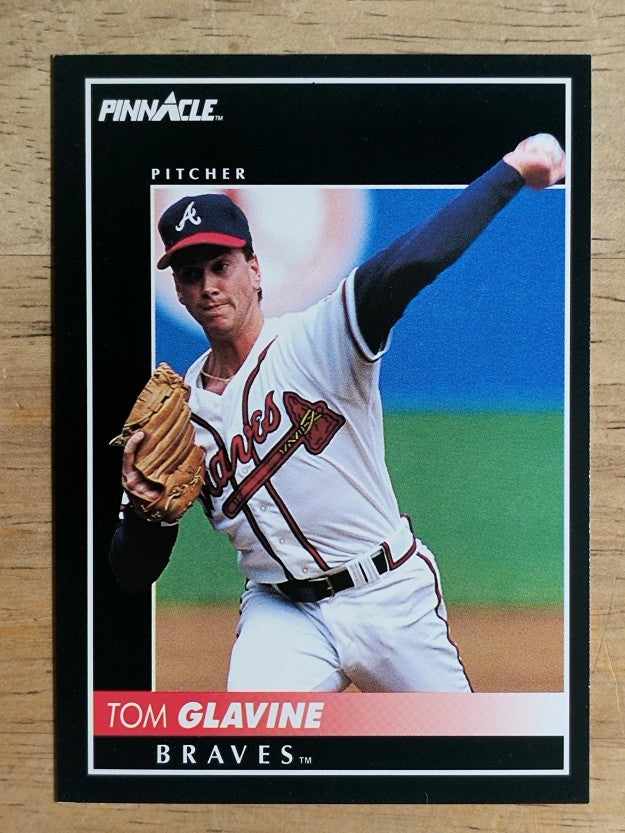1992 Pinnacle #75 Tom Glavine