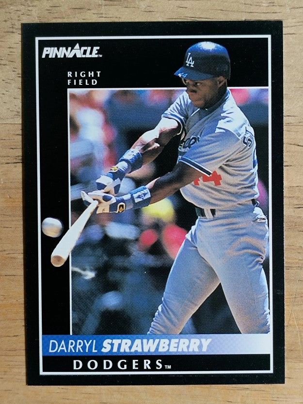 1992 Pinnacle #80 Darryl Strawberry