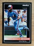 1992 Pinnacle #129 Marquis Grissom