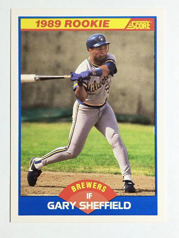 1989 Score #625 Gary Sheffield RC