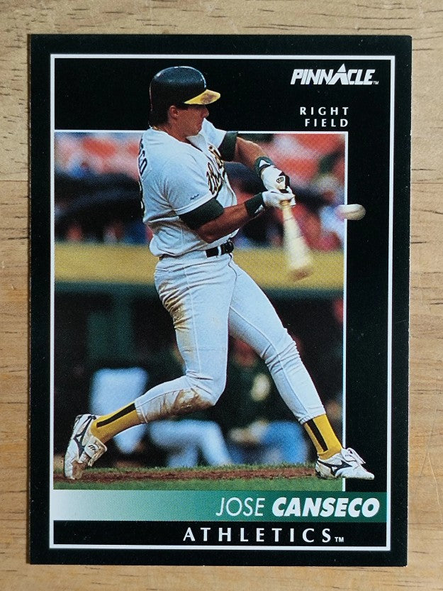1992 Pinnacle #130 Jose Canseco