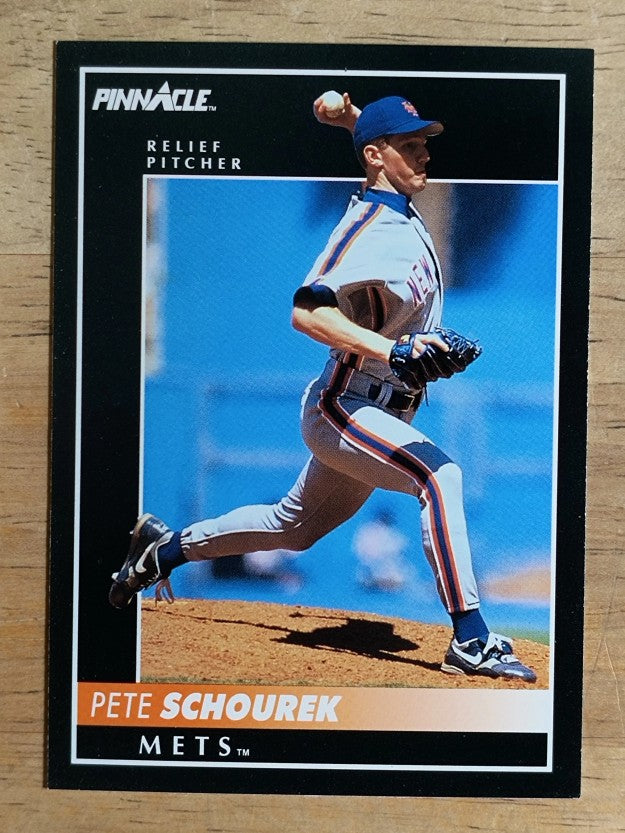 1992 Pinnacle #141 Pete Schourek