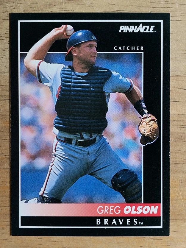 1992 Pinnacle #149 Greg Olson