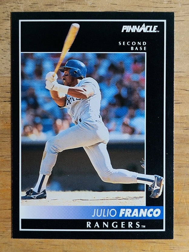 1992 Pinnacle #150 Julio Franco