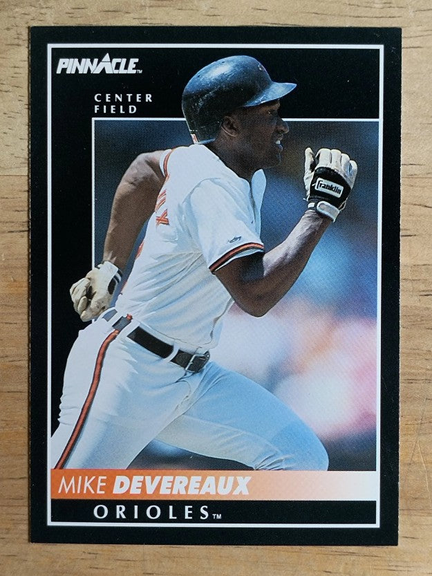 1992 Pinnacle #165 Mike Devereaux