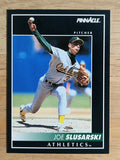 1992 Pinnacle #187 Joe Slusarski