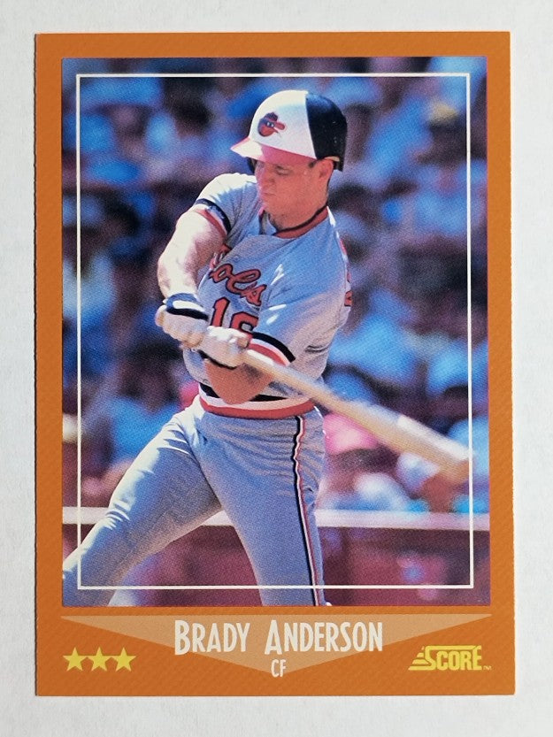 1988 Score Rookie/Traded #70T Brady Anderson XRC