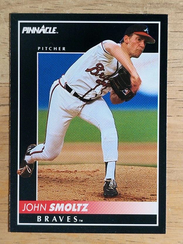 1992 Pinnacle #191 John Smoltz