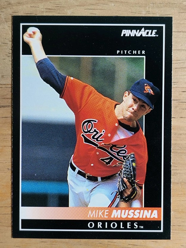 1992 Pinnacle #204 Mike Mussina