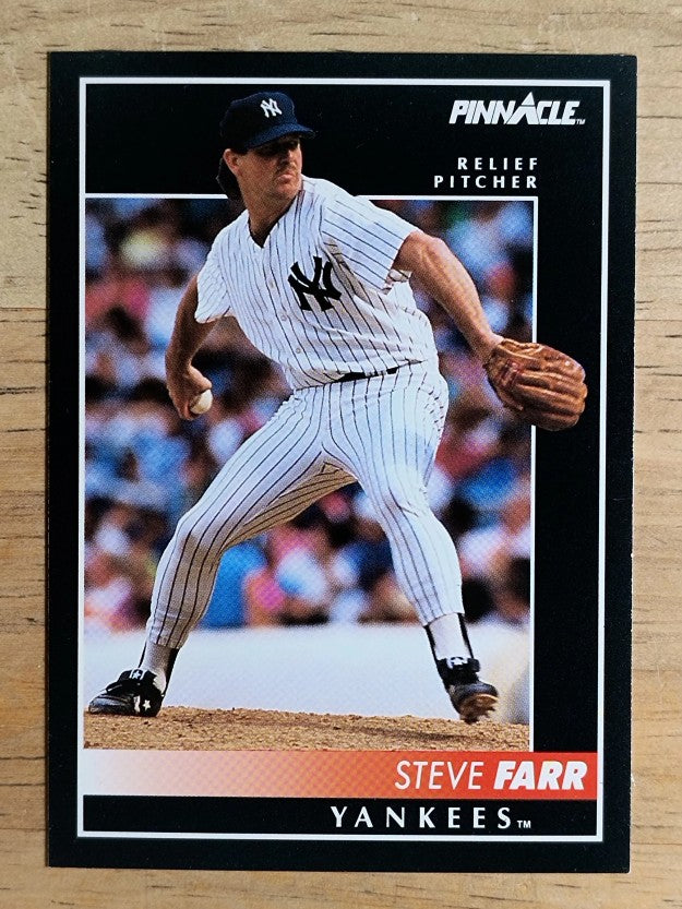 1992 Pinnacle #206 Steve Farr